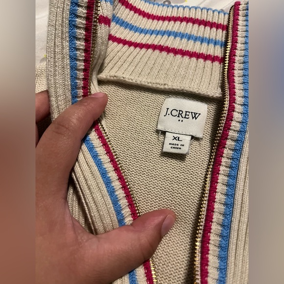 j crew factory half zip pullover - Picture 5 of 9